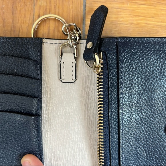 Kate Spade Margaux Small Keyring Wallet-- Horizon Blue - Picture 6 of 8